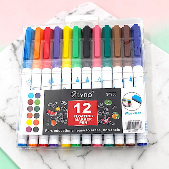 Magic Drawing Markers Set 12 Colours