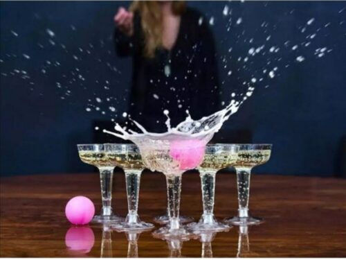 Amscan Game Prosecco Pong Игра за пиене за парти с тема "Сватба" 9916999