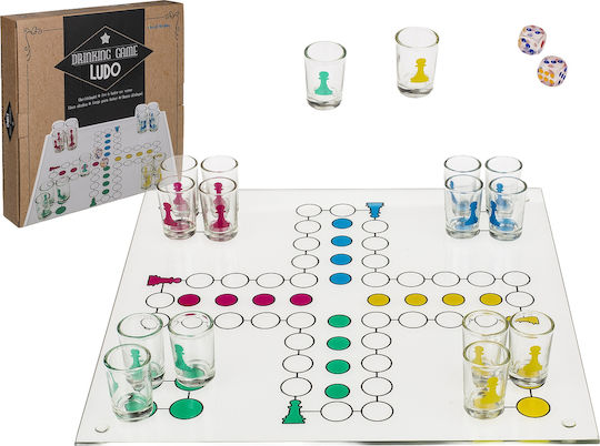 Ludo Παιχνίδι Ποτού Σετ 18τμχ 446497