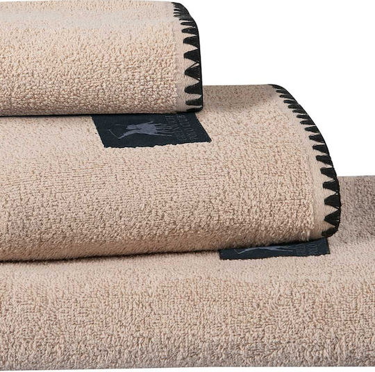 Greenwich Polo Club Set of Bath Towels 3 pcs 4111 Beige Weight 500gr/m²