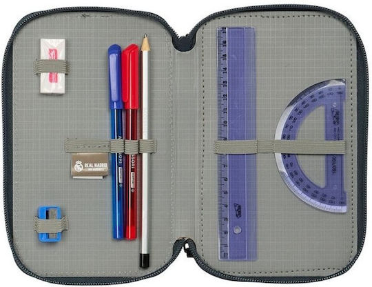 Case Pencil Case Filled 37 Pieces Multicolour