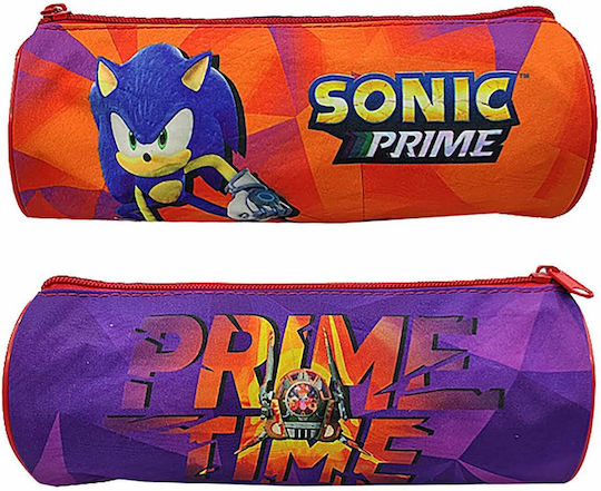 Sonic Κασετίνα Βαρελάκι Πολύχρωμη