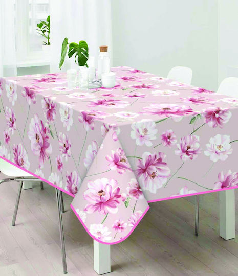 Kipper Tablecloth Stain Resistant Klery Multicolour 150x150cm