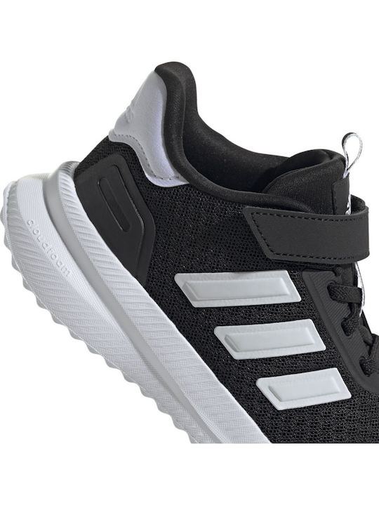 X_PLRPATH Kids Sports Shoes Running with Hoop & Loop Closure Core Black / Cloud White