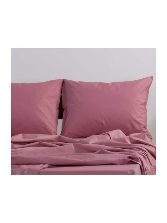 Nef-Nef Homeware Cearșaf Single cu Elastic 100x200+30cm. Basic Gri deschis