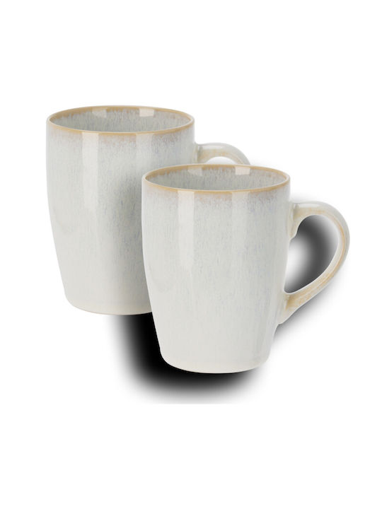 Keramiktasse in Verschiedene Designs 340ml (Verschiedene Designs) 2 Stück