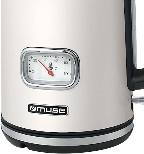 Muse Fierbător 1.7lt 2200W Bej