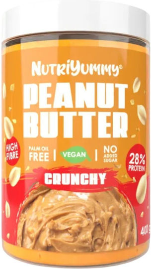 Nutriyummy Φυστικοβούτυρο Τραγανό 400gr
