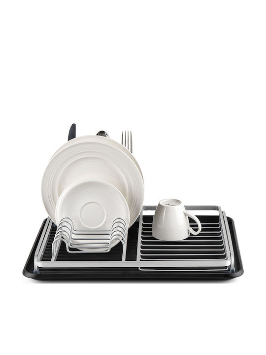 Luigi Ferrero Metallic Gray Sink Strainer 43x32x12cm