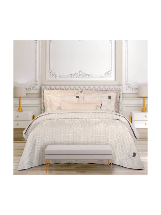 Greenwich Polo Club Σετ Μαξιλαροθήκες με Φάσα Ivory 50x70εκ.