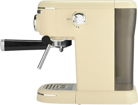Estia Espresso Coffee Machine 1100W Pressure 20bar Brown 06-27308
