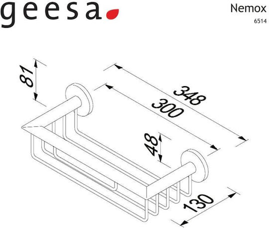 Geesa Nemox Schwamm-Halter Roségold
