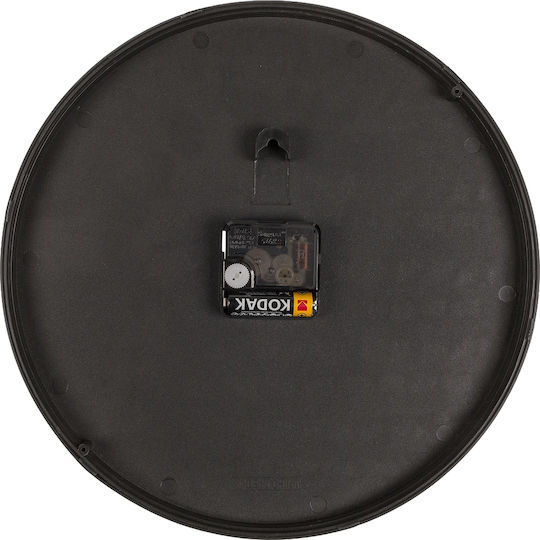 Zmart Imports Ρολόι Τοίχου Πλαστικό Πράσινο Ø30cm