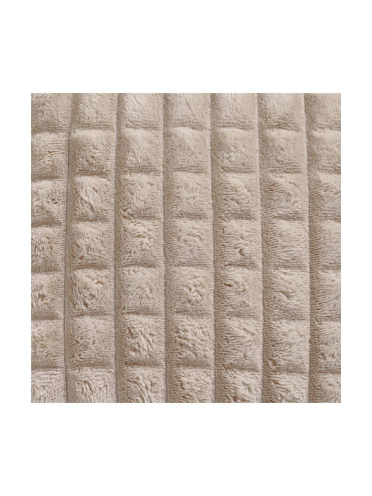 Das Home Sofa Cushion 1357 Fleece Brown 40x40cm
