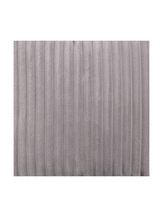 Das Home Μαξιλάρι Καναπέ 1365 Fleece Grey 40x40εκ.