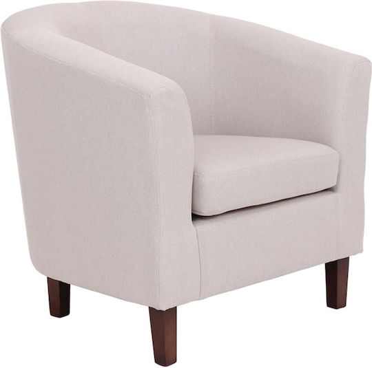 Boga Sessel Beige 75x73x74cm