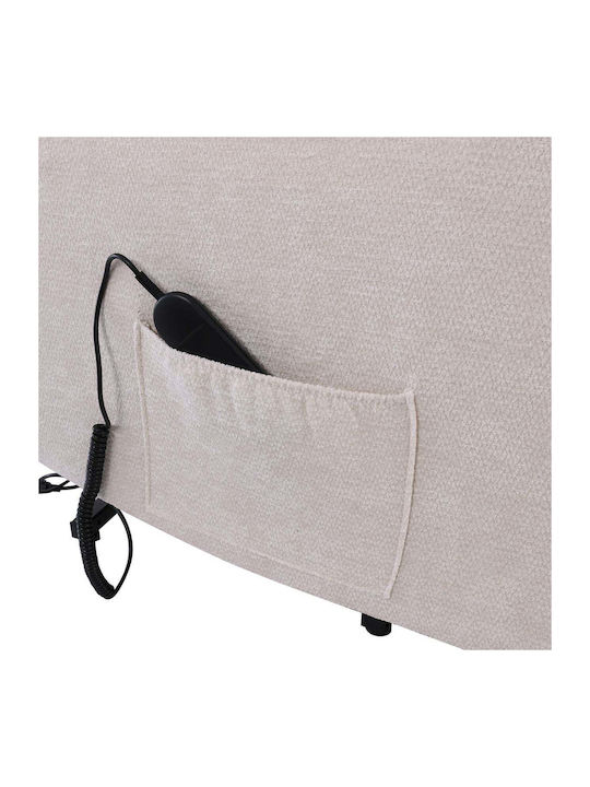 Scaun De Relax Masaj Cu Puf Bej E9735,1 77x94x109cm