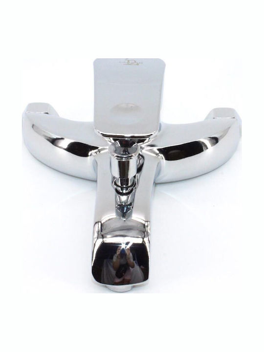 Poly-002 Mischung Bade- / Duscharmatur Badewanne Silber
