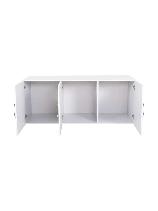 Freebox Rectangular Loft dulap Placă din Lemn Agregat ALB 150x55cm FB9385.05 1buc