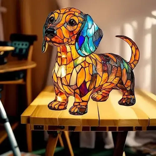 SP Souliotis Lampa De Masă Pentru Copii Decorațiune Câine Cârnat