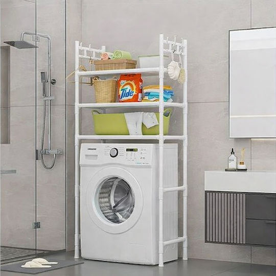 Dream House Boden Badezimmerregal Metallisch 72x25x155cm