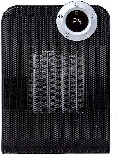 Zilan Ceramic Fan Heater Room Floor Negru 1800W