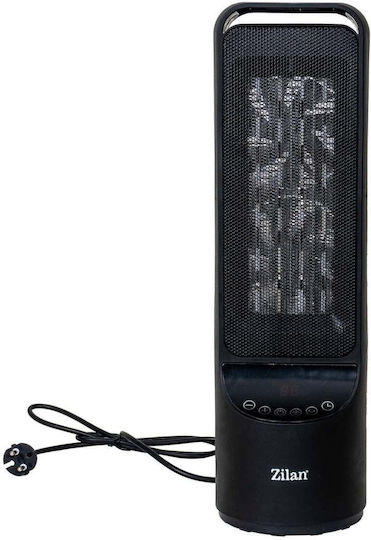 Zilan Keramik Heizlüfter Boden Schwarz 2000W