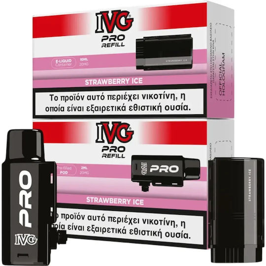 IVG Vuse Einweg-E-Zigarette Strawberry Ice 2ml 20mg Rote