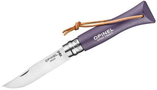 Opinel No.6 Cuțit De Buzunar Violet Gri