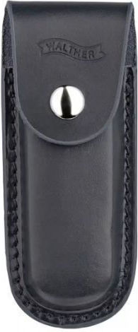 Umarex Walther BNK5 Taschenmesser Schwarz in Leder-Gehäuse