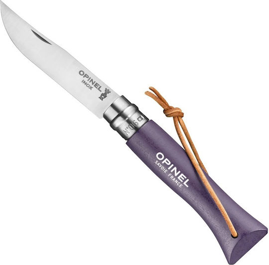 Opinel No.6 Cuțit De Buzunar Violet Gri