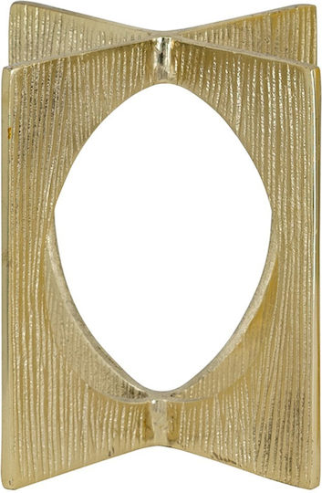 Artekko Noble Gold Metallic Tabletop Decor 20x20x20 Cm