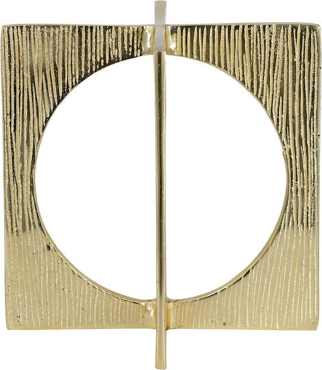 Artekko Noble Gold Metallisch Tischdekoration 18x18x18 cm