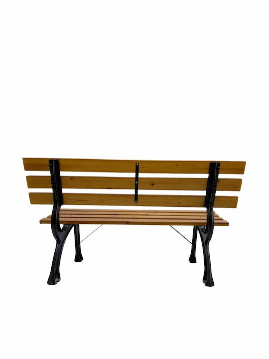 Hölzernes Gartenbank 120x57x70cm