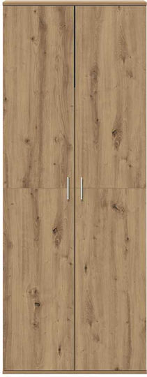 Ντουλάπα Γραφείου Ξύλινη Δρυς 70x35x180cm