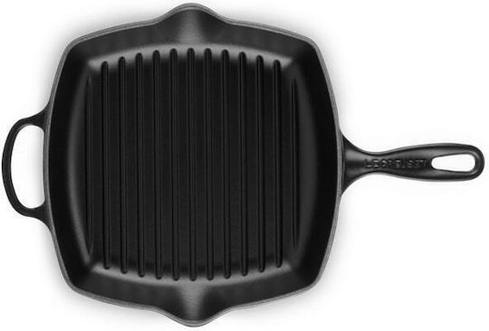 Le Creuset Piatelă De Servire Ovală Din Porțelan Negru 44.3 Cm