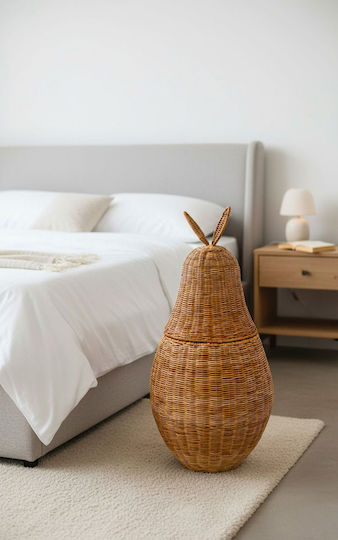 Polihome Tall Καλάθι Αποθήκευσης Rattan 31cm