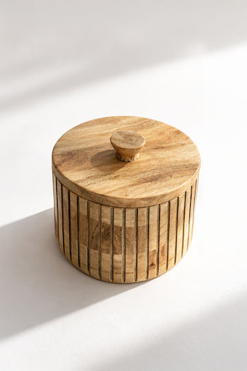 Kaemingk Dekorative Boxen Hölzernes 15,5x15,5x12cm