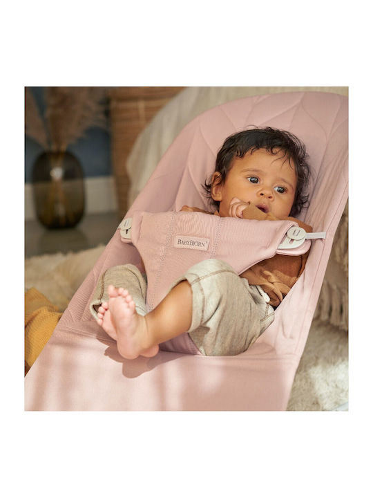 BabyBjorn Manual Baby Relax 2 in 1 Bliss Petals Dusty Pink for Child up to 13kg