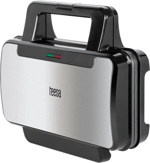 Teesa Βαφλιέρα για Τετράγωνες Βάφλες 2 Θέσεων 1000W