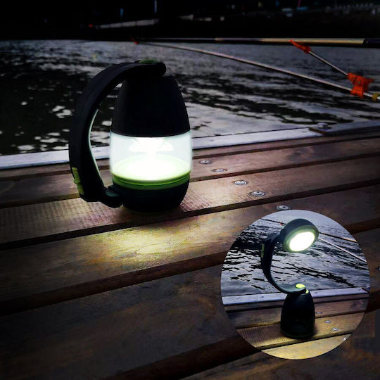 Maclean Energy Led Battery Camping Lamp with Flashlight 200lm 3W
