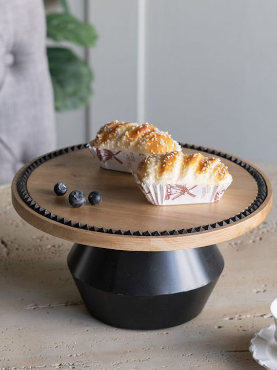 Artekko Ξύλινη Ορντεβιέρα Καφέ Π30xΜ30xΥ15cm