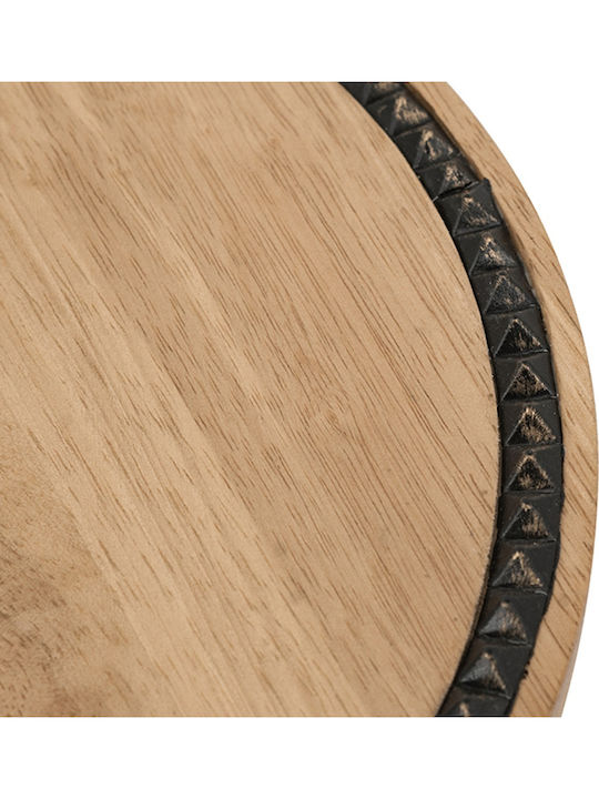 Artekko Ξύλινη Ορντεβιέρα Καφέ Π30xΜ30xΥ15cm