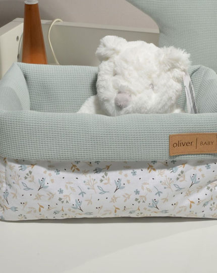 Baby Oliver Βρεφικό Καλάθι Καλλυντικών Πράσινο Baby Oliver Βρεφικό Καλάθι Καλλυντικών Πράσινο