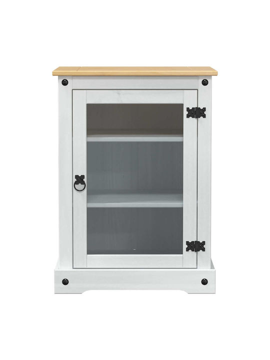 Solid Wood Storage Cabinet L60xW50xH82cm