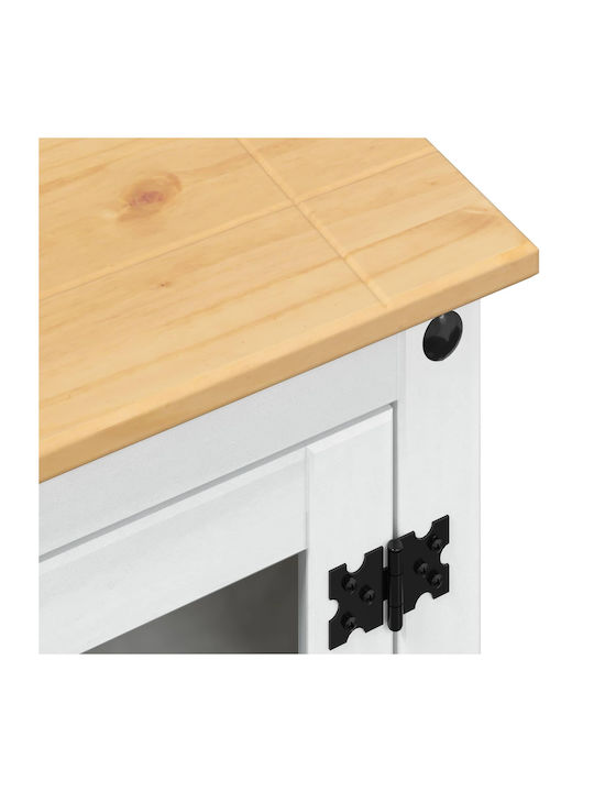 Solid Wood Storage Cabinet L60xW50xH82cm
