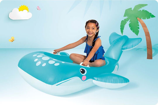 Intex Whale Children's Inflatable Boat Light Blue 168x140cm