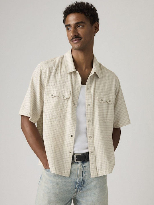 Western Short Sleeve Shirt Whites