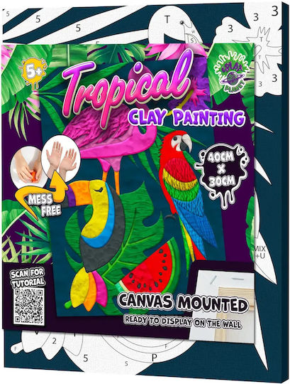 Splat Planet Colouring Set Wooden 40x30cm