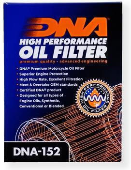 Aprilia Tuono Series 03-05 Dna Oil Filter Dna-152 Aprilia Tuono Fighter 03-04